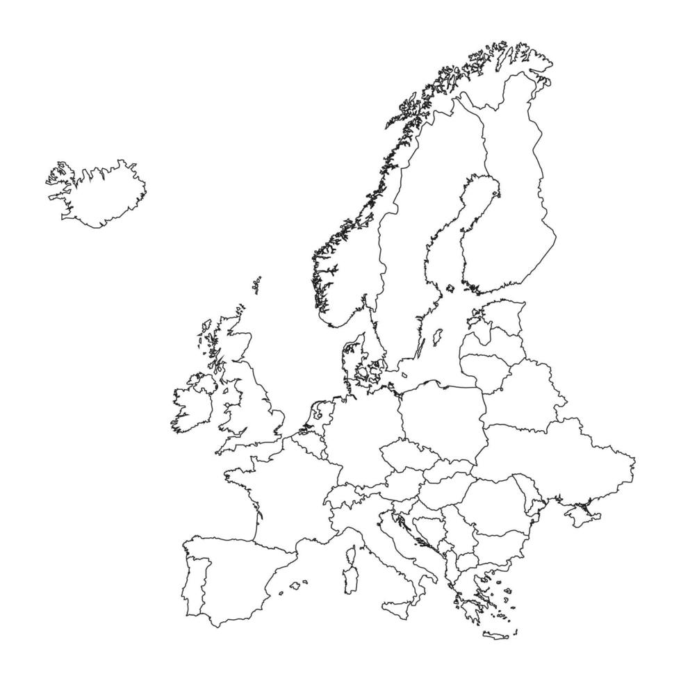 silhouette-europa-map-illustration-free-vector